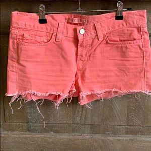 Coral J Brand Cut off Shorts